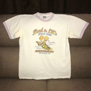 LUCKY BRAND Vintage Short T Shirt SPEED SHOP